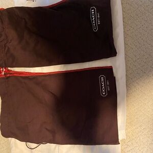 Coach and Tory Burch dustbags